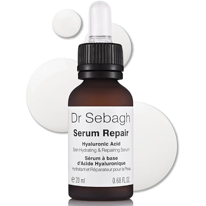 Dr. Sebagh SERUM REPAIR - 20 ML | AWARD-WINNING HYALURONIC ACID FACIAL HYDRATOR | ANTI AGING & WRINKLE | SKIN MOISTURISING & REPAIRING FORMULA | COLLAGEN BOOSTING YOUTHFUL GLOW FOR WOMEN & MEN - Image 2